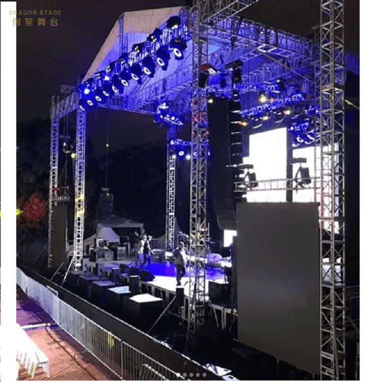 outdoor stage lighting design